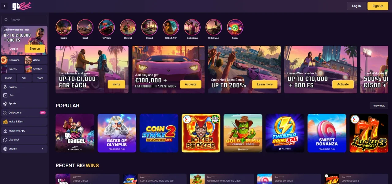 Gtbet Casino Nederland — Officieel Online Speelplatform